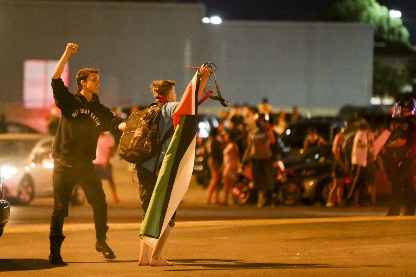 Woodland Hills Protest